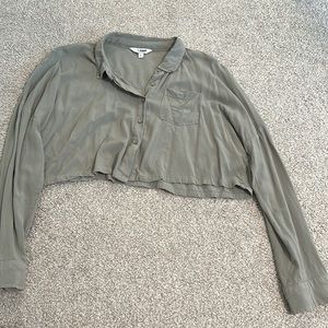 Light green over shirt